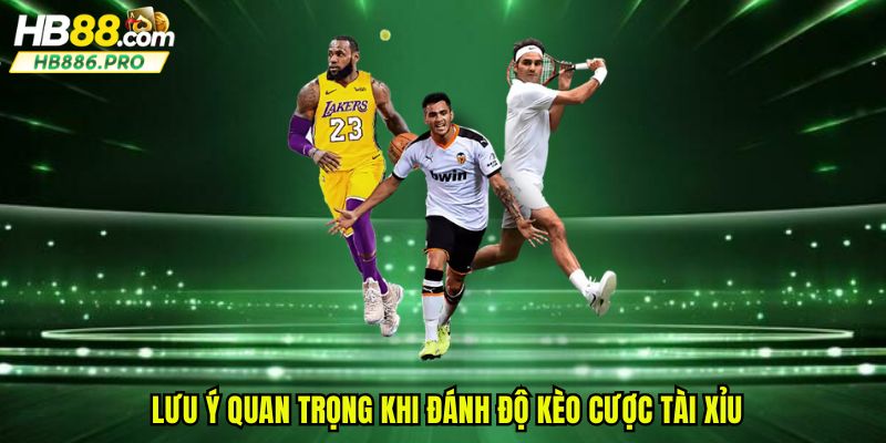 Lưu ý quan trọng khi đánh độ kèo cược tài xỉu